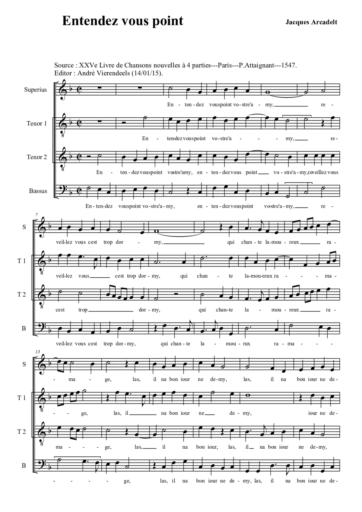Entendez vous point - Page 1