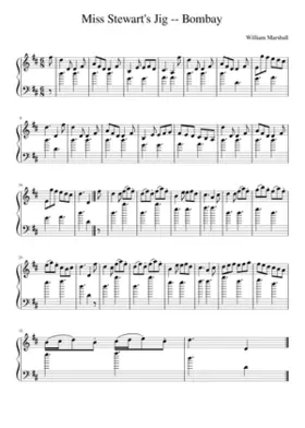 Miss Stewart's Jig -- Bombay