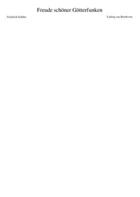 Freude schöner Götterfunken