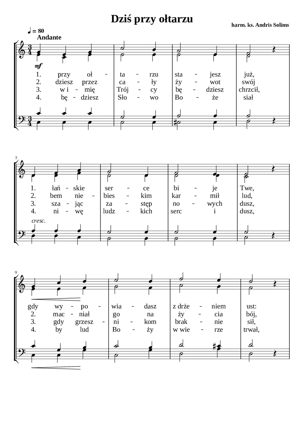 DziÅ przy oÅtarzu - Page 1