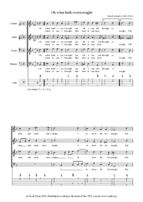 Oh what hath overwrought my all amazed thought