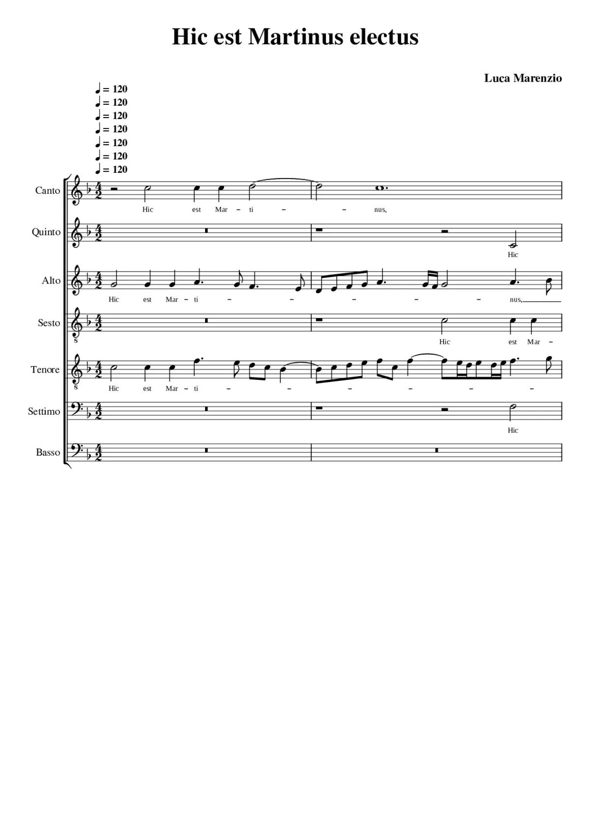 Hic est Martinus electus - Page 1