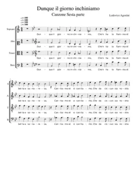 Dunque il giorno inchiniamo