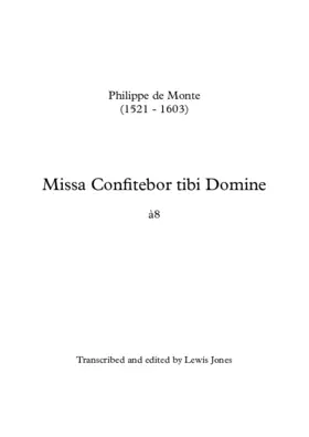 Missa Confitebor tibi Domine