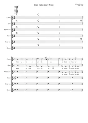 Cum natus esset Jesus
