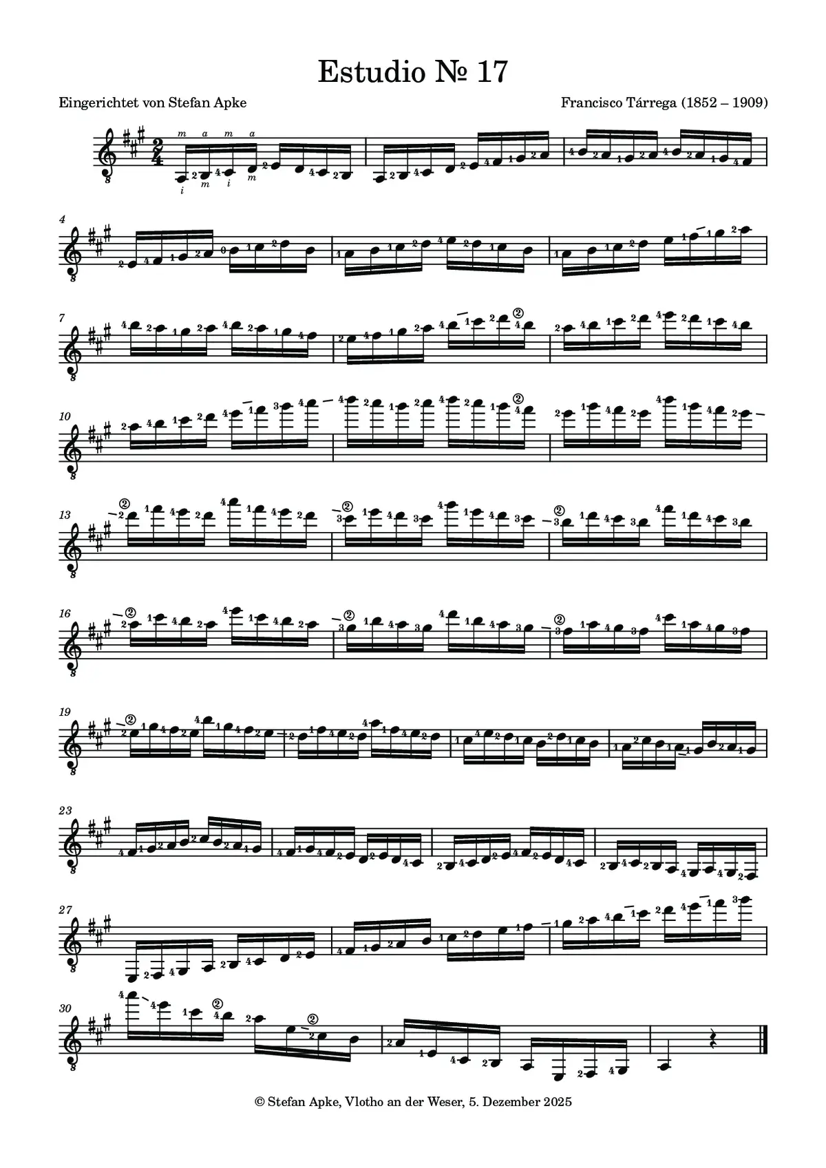 Estudio No.17 - Page 1