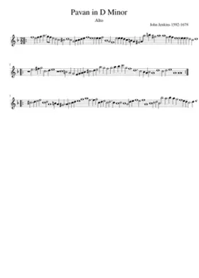 Pavan in D Minor