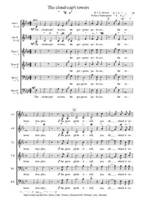 The cloud-cap't towers