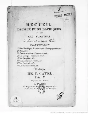 2 Duos bachiques et 6 canons