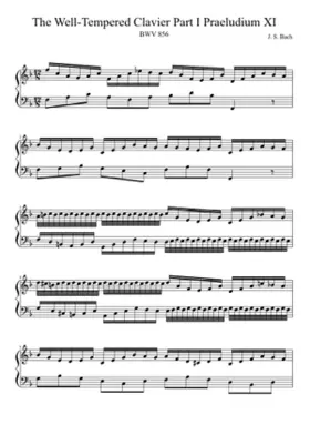 Prelude and Fugue in F major BWV 856