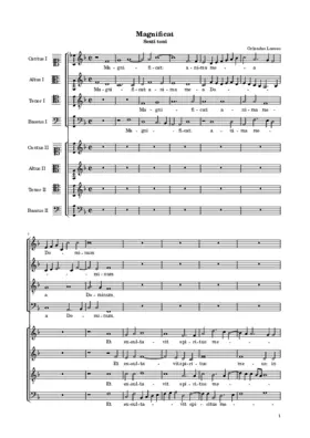 Magnificat sexti toni a 8