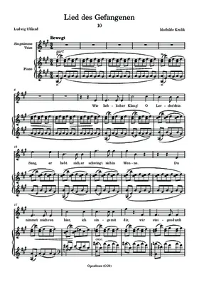 Lied des Gefangenen