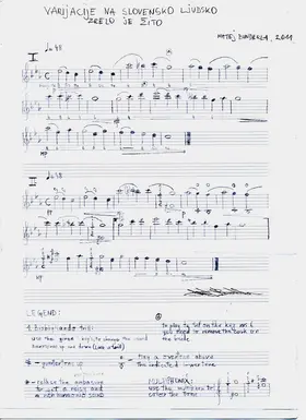 2 Variations on a Slovene Folksong