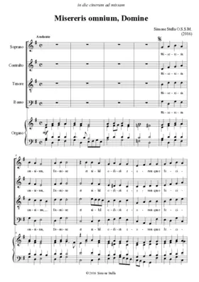 Misereris omnium, Domine