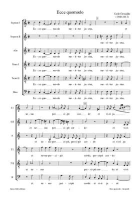 Ecce quomodo moritur justus