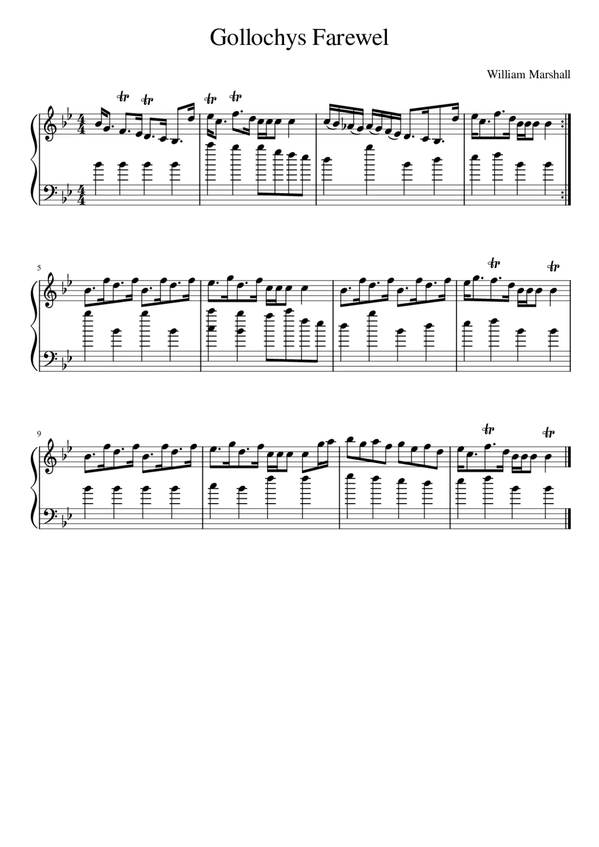 Gollochys Farewel - Page 1