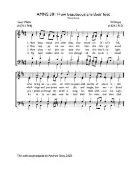 How beauteous are their feet