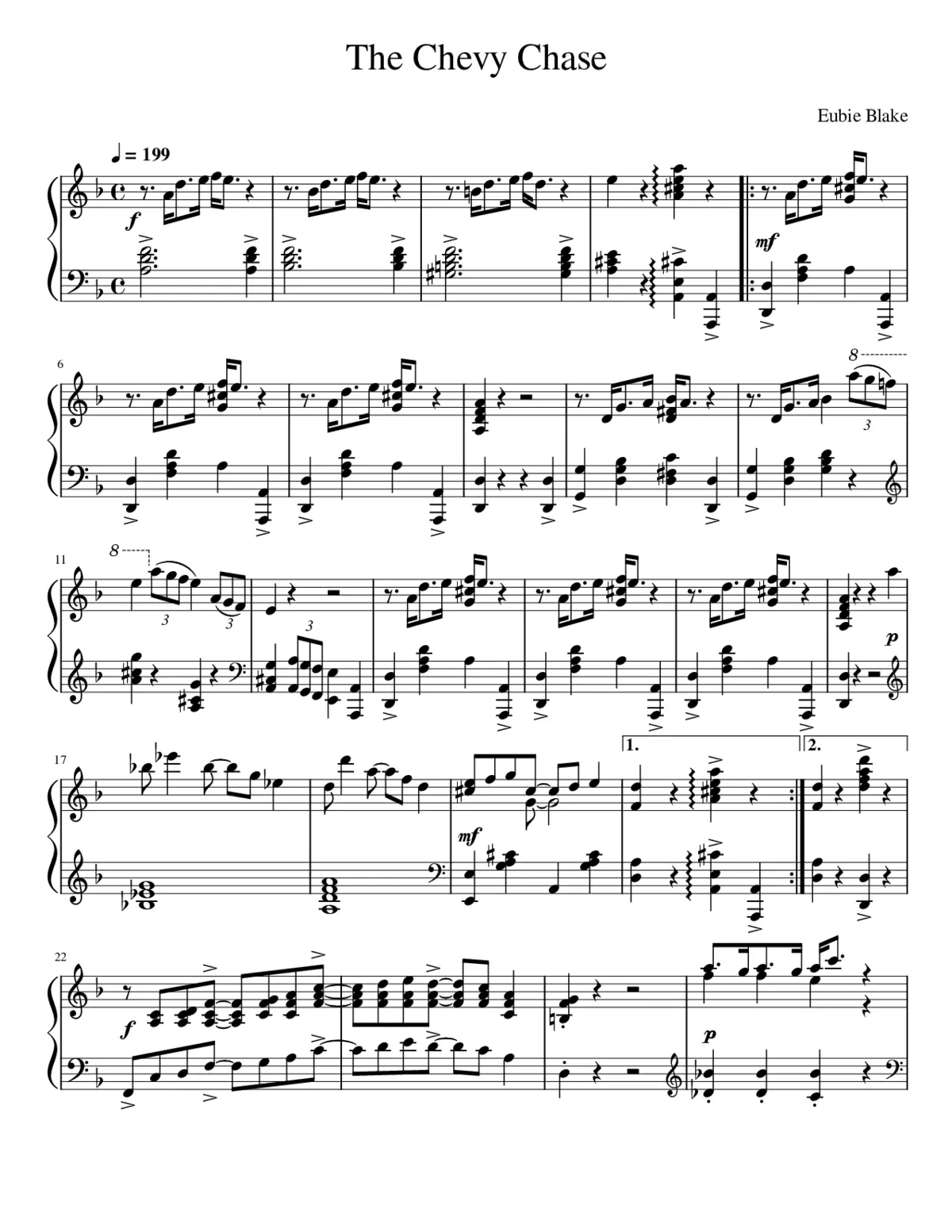 The Chevy Chase - Page 1