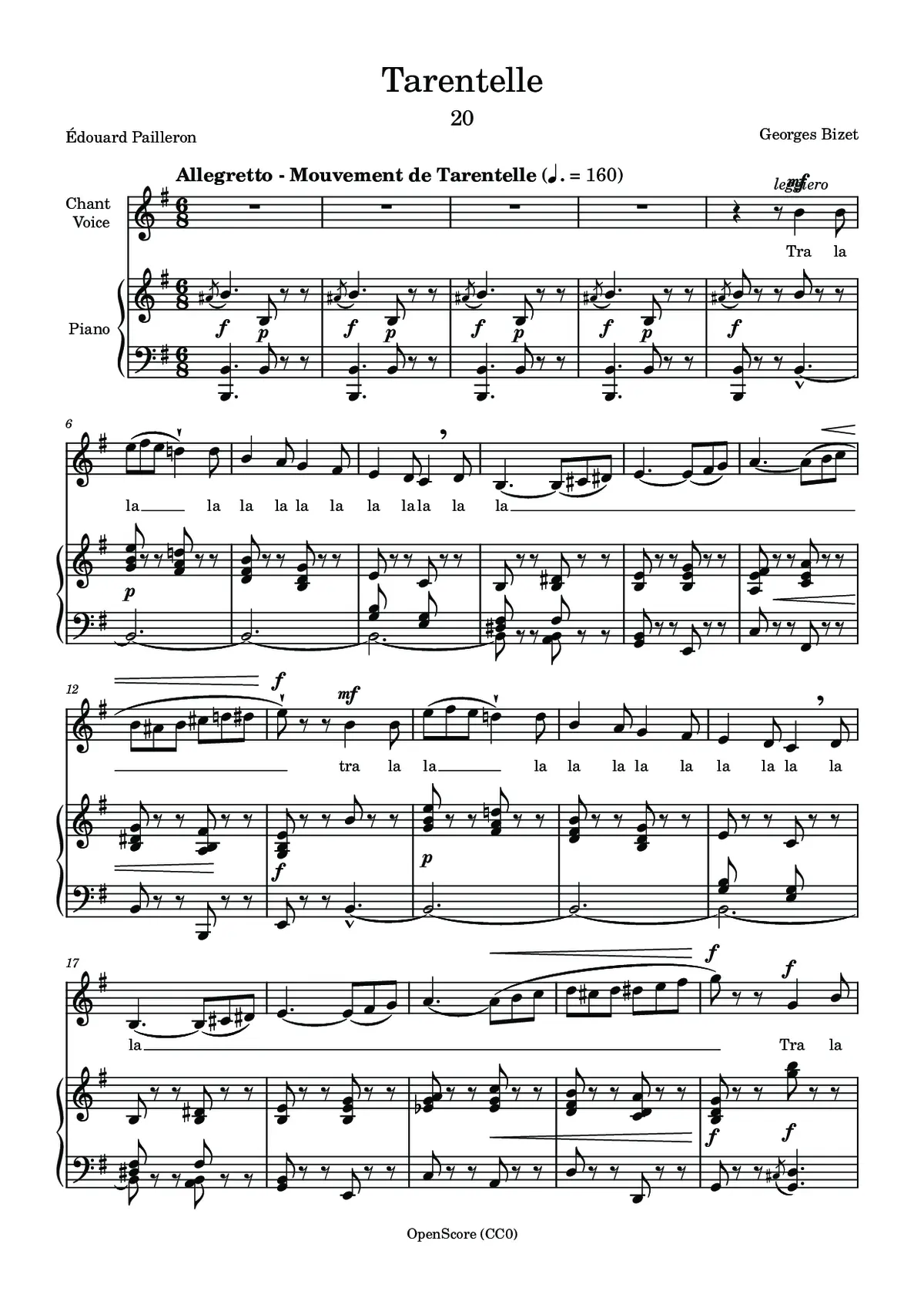 Tarentelle - Page 1