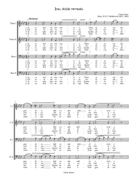 Jesu dulcis memoria 3