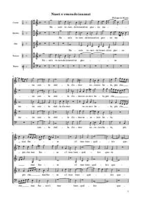 Nasci e venendo innanzi