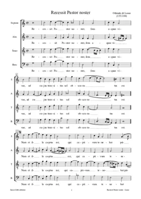 Recessit Pastor noster