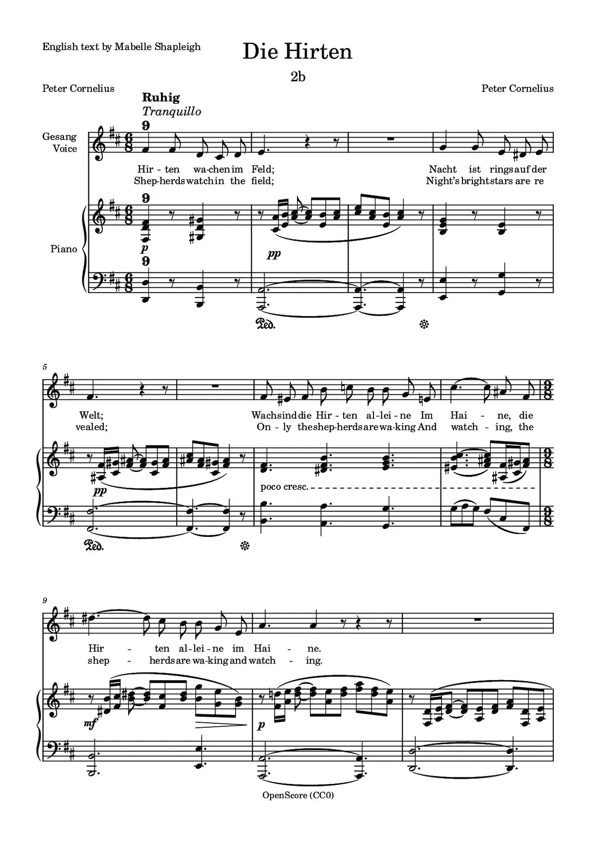 Die Hirten - Page 1