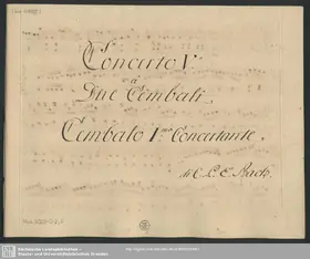 Harpsichord Concerto in G major