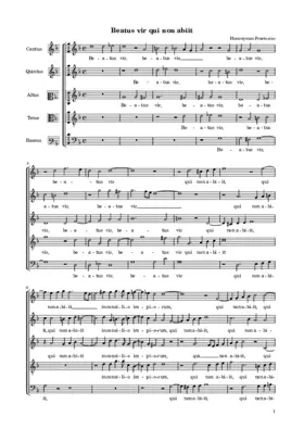 Beatus vir qui non abiit