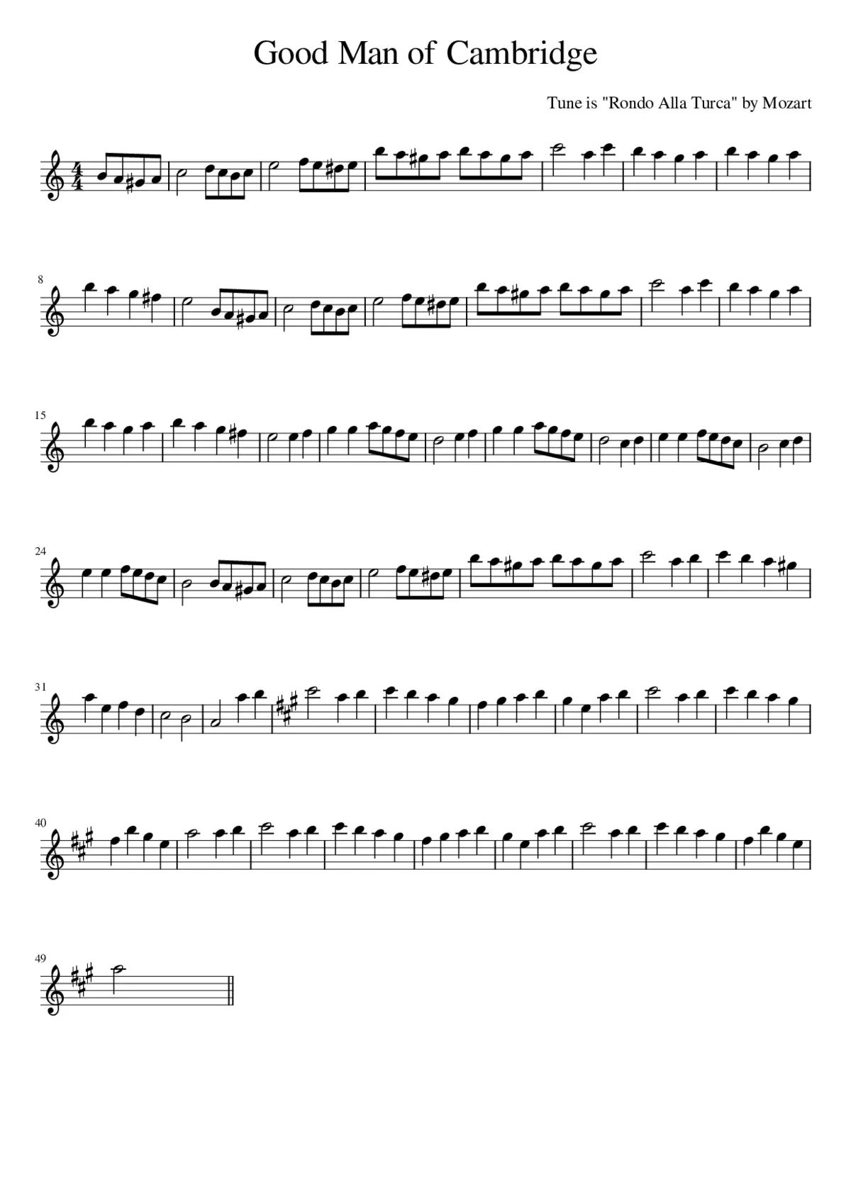 Good Man of Cambridge - Page 1