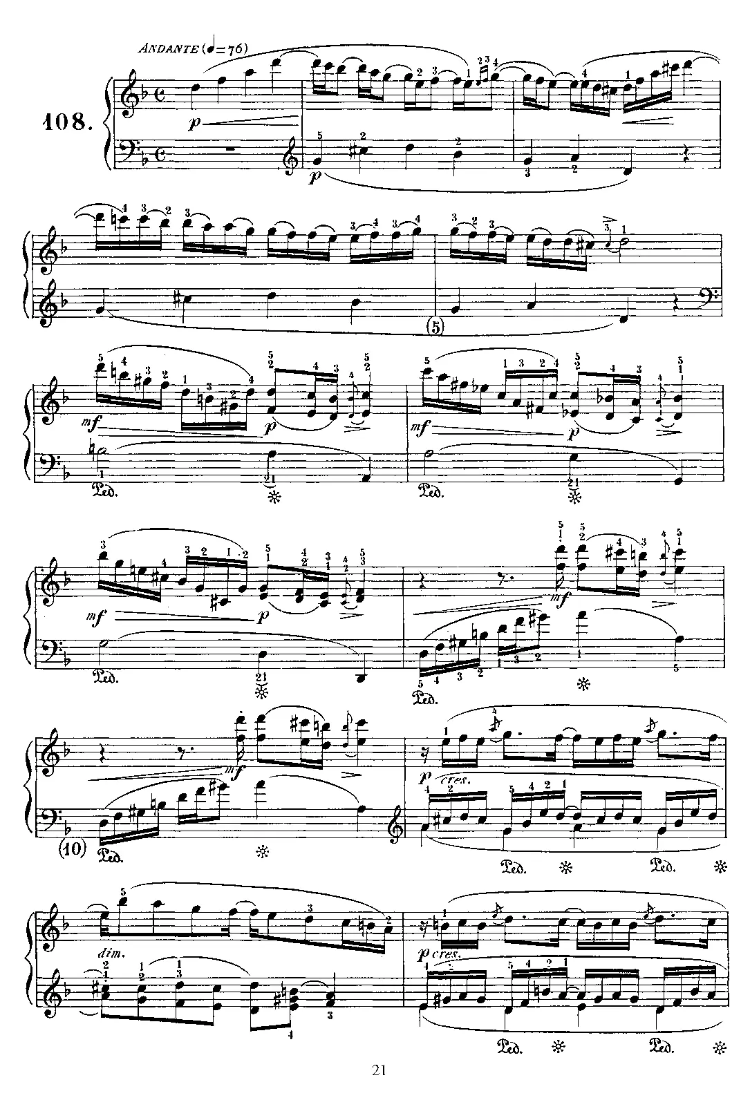 Keyboard Sonata in D minor - Page 1