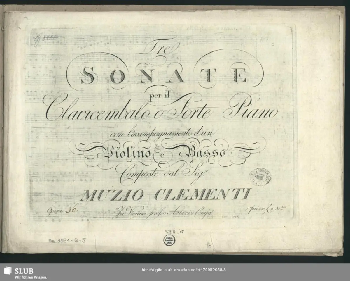 Three Piano Sonatas - Page 1