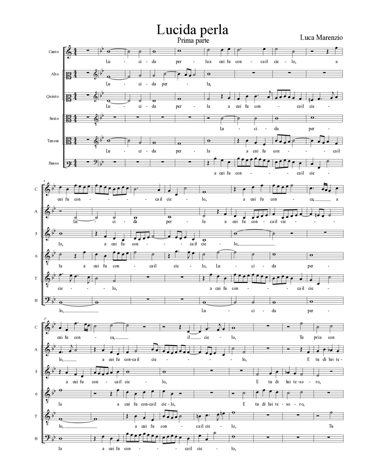 Lucida perla - Page 1