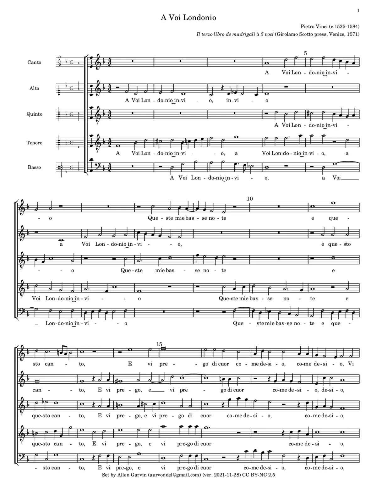 A Voi Londonio - Page 1