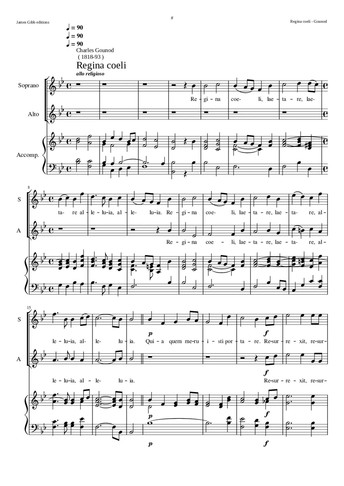 Regina Coeli CG 106 - Page 1