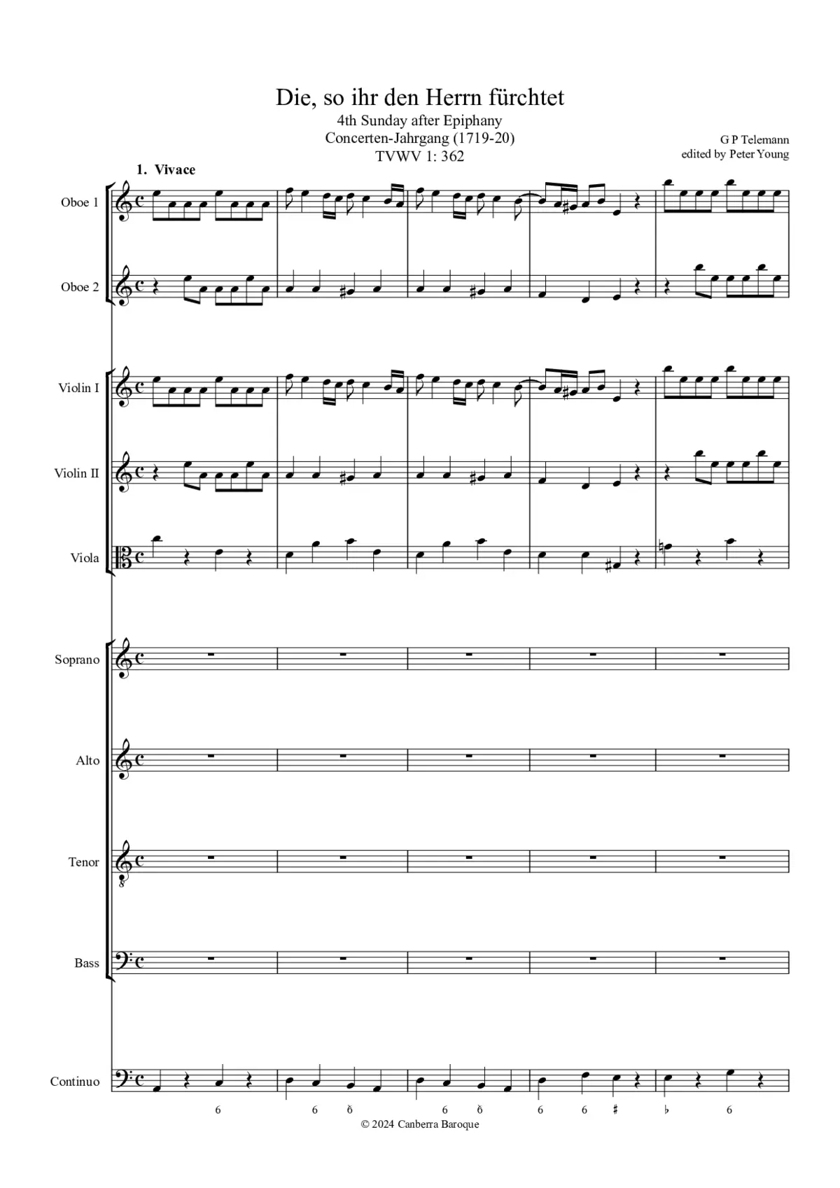 Die, so ihr den Herrn fürchtet - Page 1