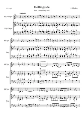 Jesu Lover of my soul (Hollingside)