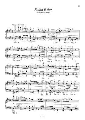Polka in E major
