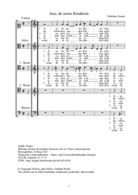 Jesu du zartes Kindelein