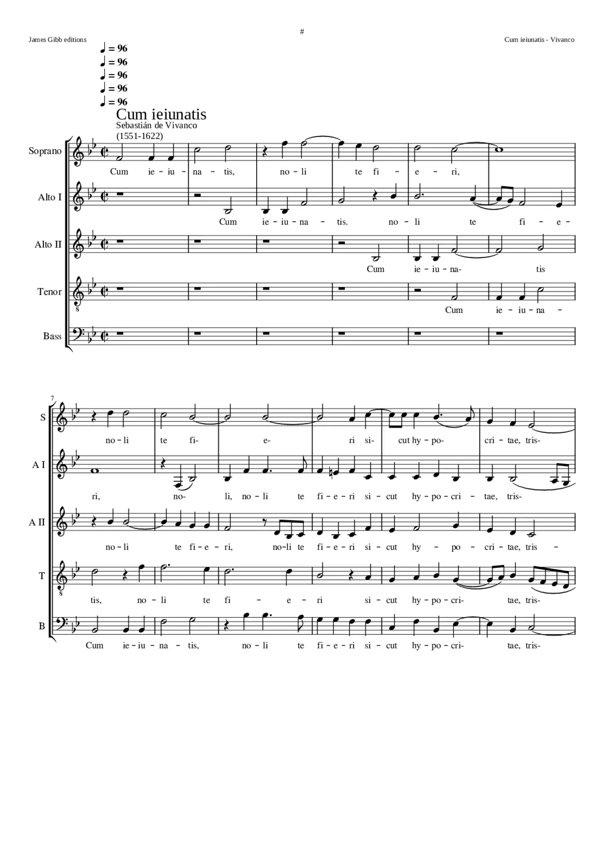 Cum jejunatis - Page 1