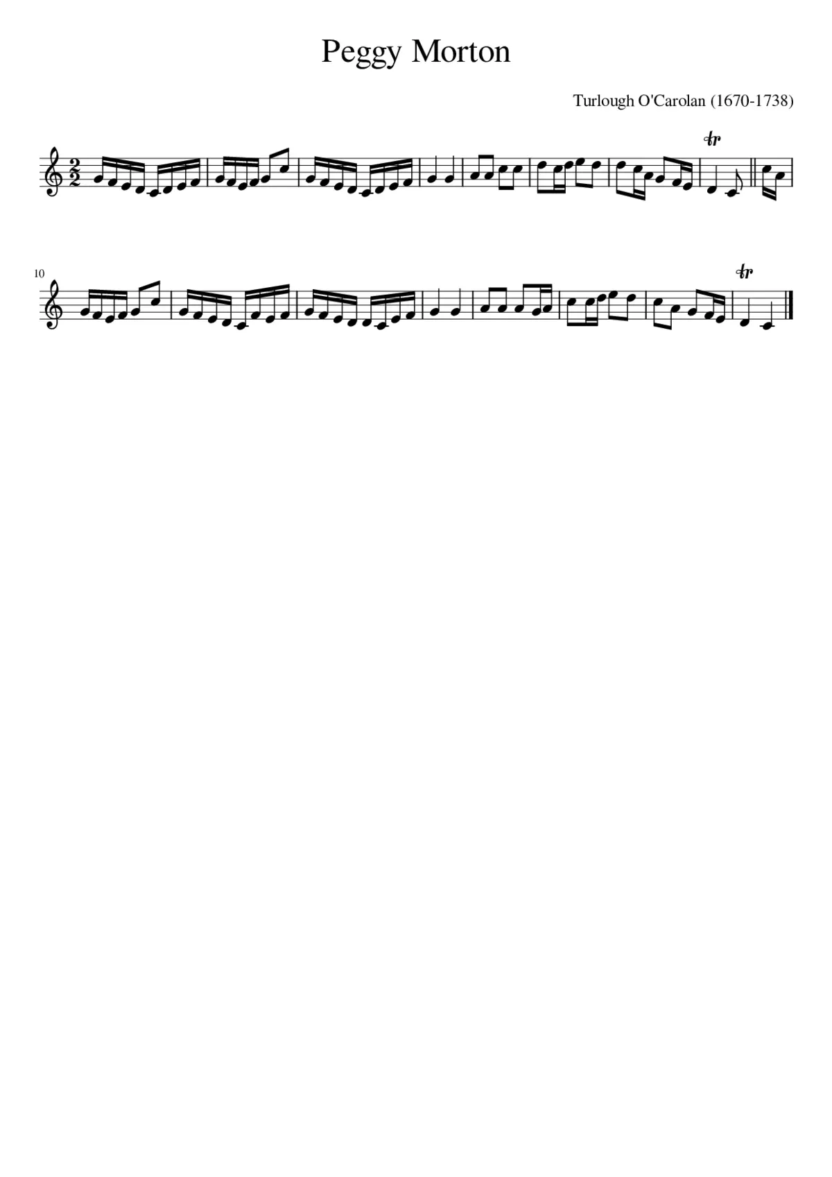 Peggy Morton - Page 1