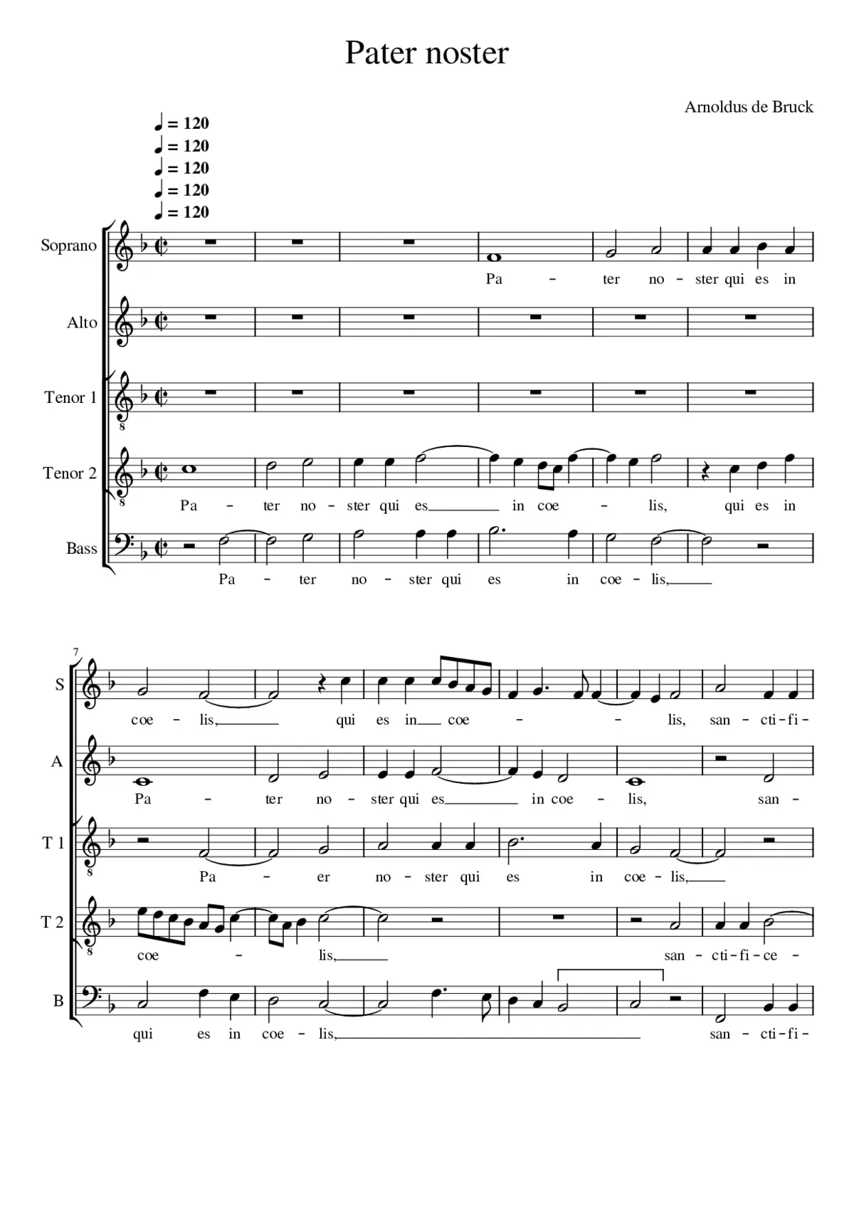 Pater noster - Page 1