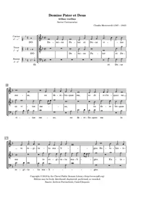 Domine Pater et Deus