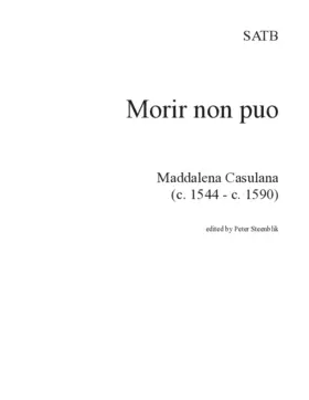 Morir non può 'l mio core