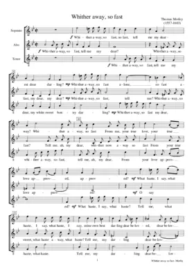 Whither away so fast