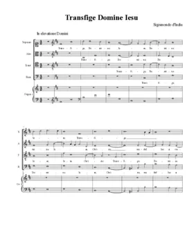 Transfige Domine Iesu