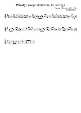 Planxty George Brabazon (1st setting)