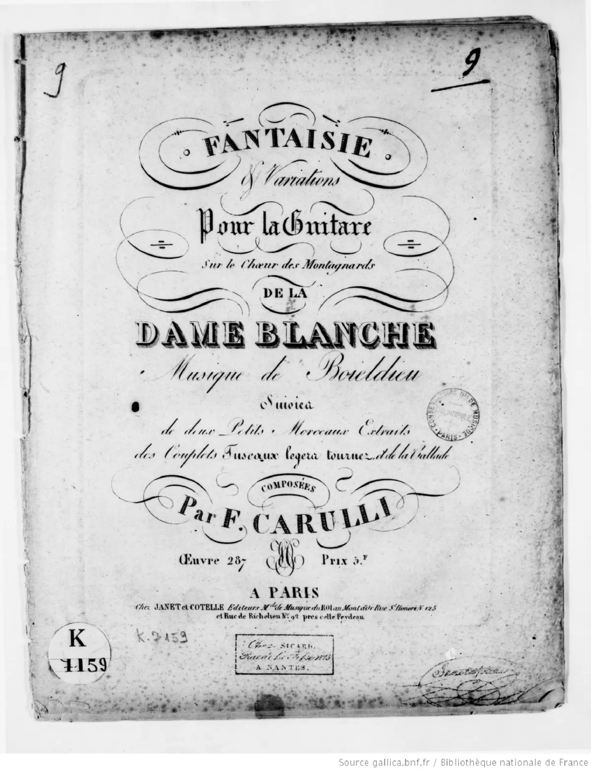 Fantaisie & Variations - Page 1