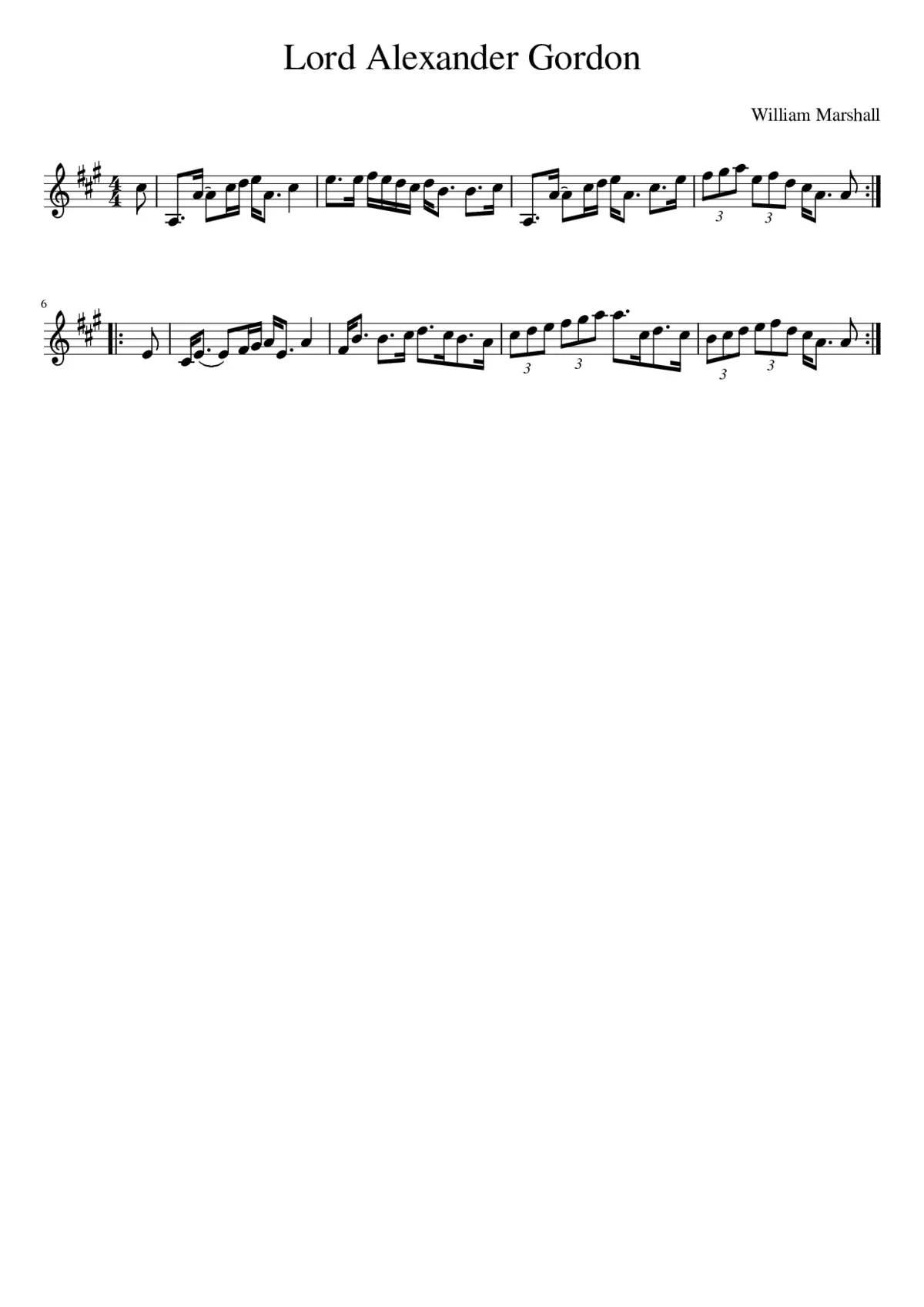 Lord Alexander Gordon - Page 1