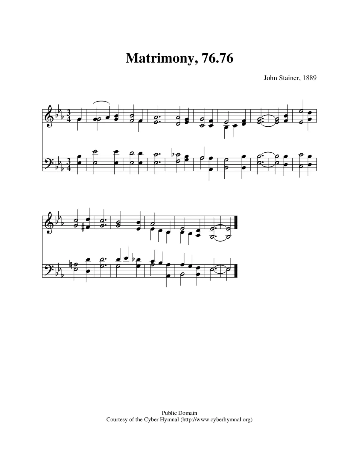Matrimony - Page 1